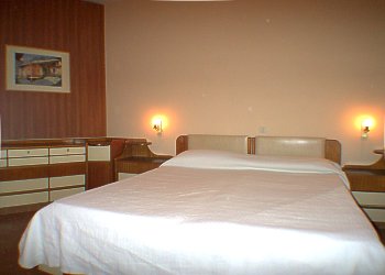 Appartamento a Predazzo. <p> 2^ camera matrimoniale<p>
The second bedroom